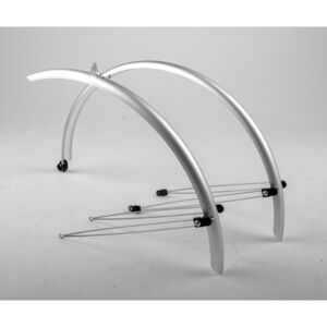 M Part Commute full length mudguards 700 x 38mm silver 