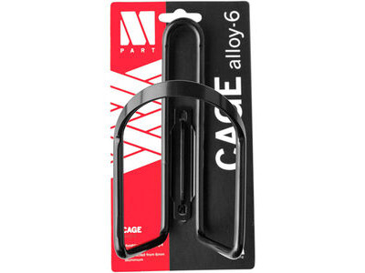 M Part Bottle cage Alloy 6 mm aluminium black