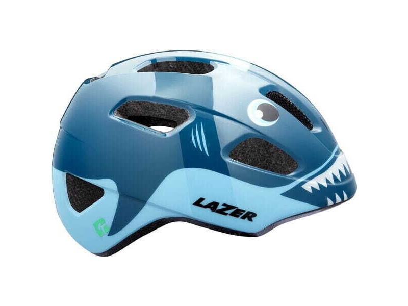 Lazer PNut KinetiCore Helmet, Shark, Uni-Kids click to zoom image