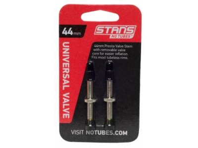 Stan's NoTubes Universal Presta Valve Stems Brass 44mm  click to zoom image