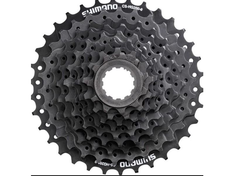 Shimano CS-HG201 9-speed cassette 11 - 34T click to zoom image