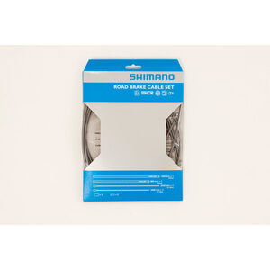 Shimano Road brake cable set with SIL-TEC coated inner wire  Grey  click to zoom image