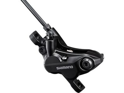 Shimano BR-MT520 4 pot calliper, post mount, front or rear, black