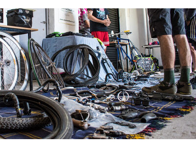 Mr Grims Bike Jumble Sellers Pitch